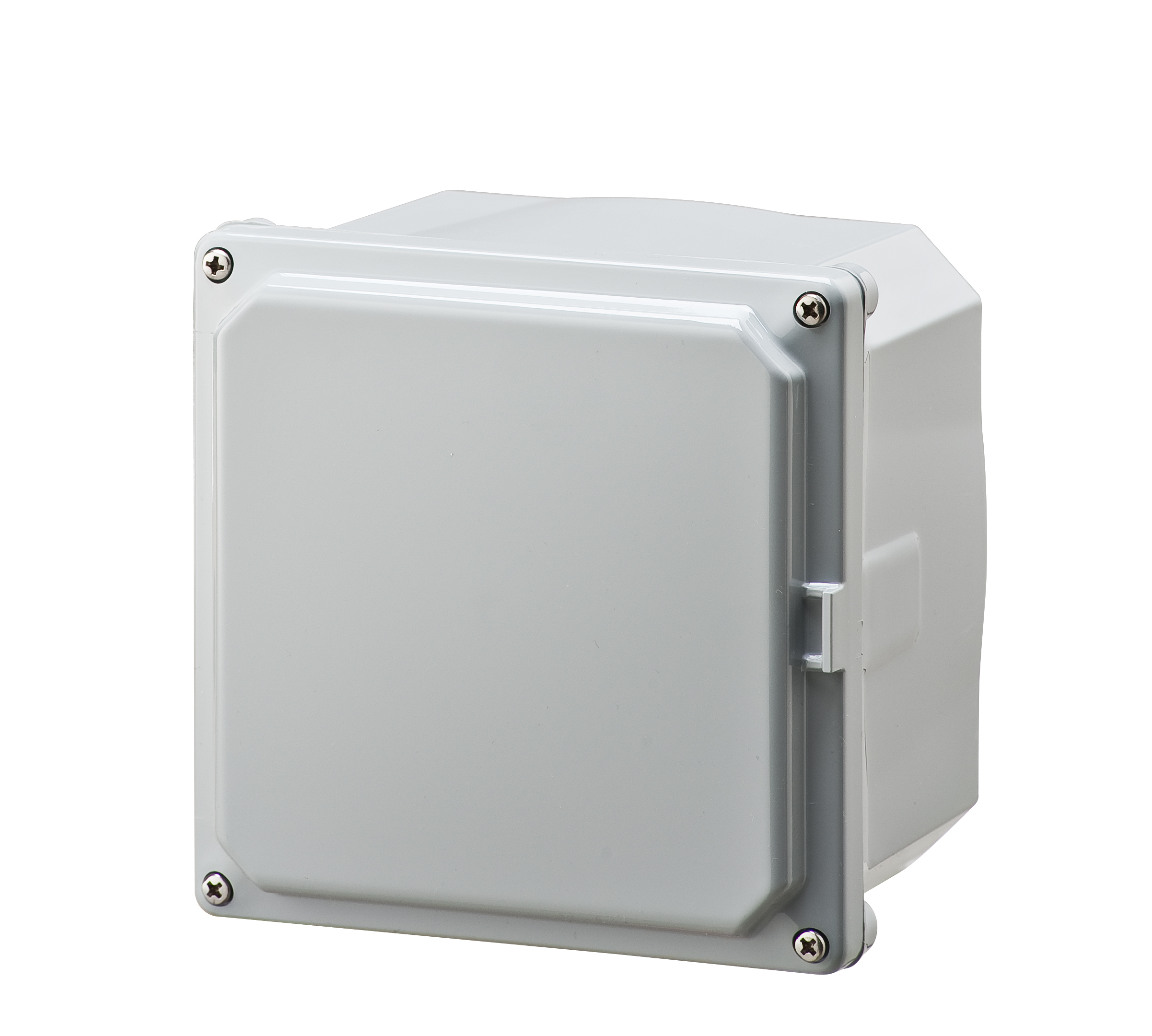 Integra Wallmount Enclosure; 6" x 6" x 4"; Polycarbonate; Solid Cover; Screw Connection; NEMA 6P